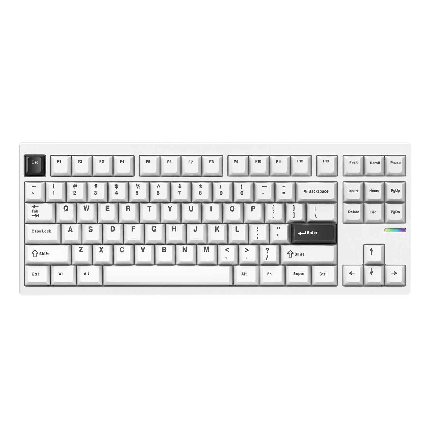 MCHOSE GX87 Aluminum Custom Mechanical Keyboard