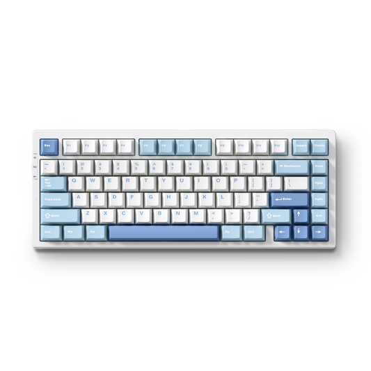 MCHOSE G75 Pro Tri-mode Gasket Structure Gaming Mechanical Keyboard - blue