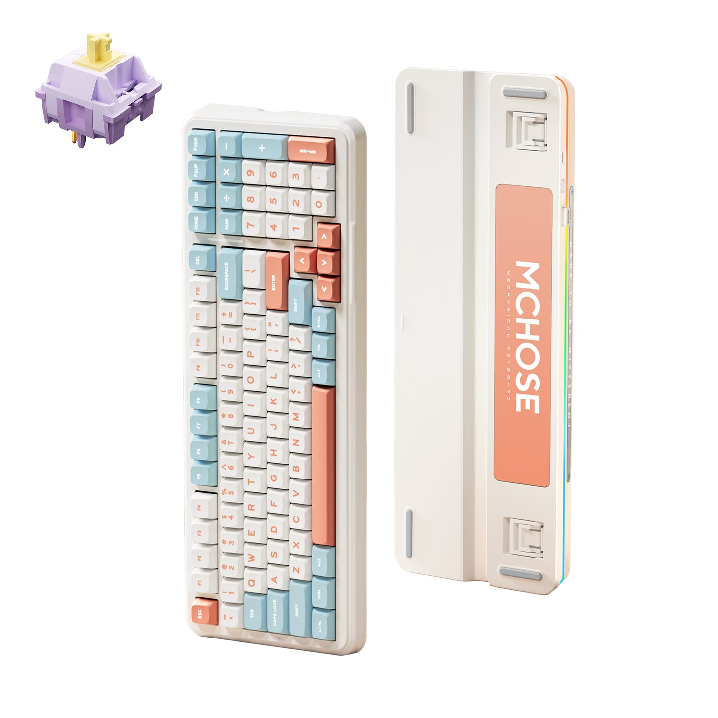 MCHOSE K99 Wireless Gasket Mount Mechanical Keyboard