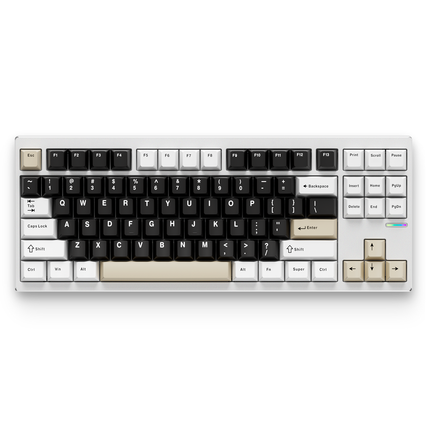 MCHOSE GX87S Aluminum Custom Mechanical Keyboard