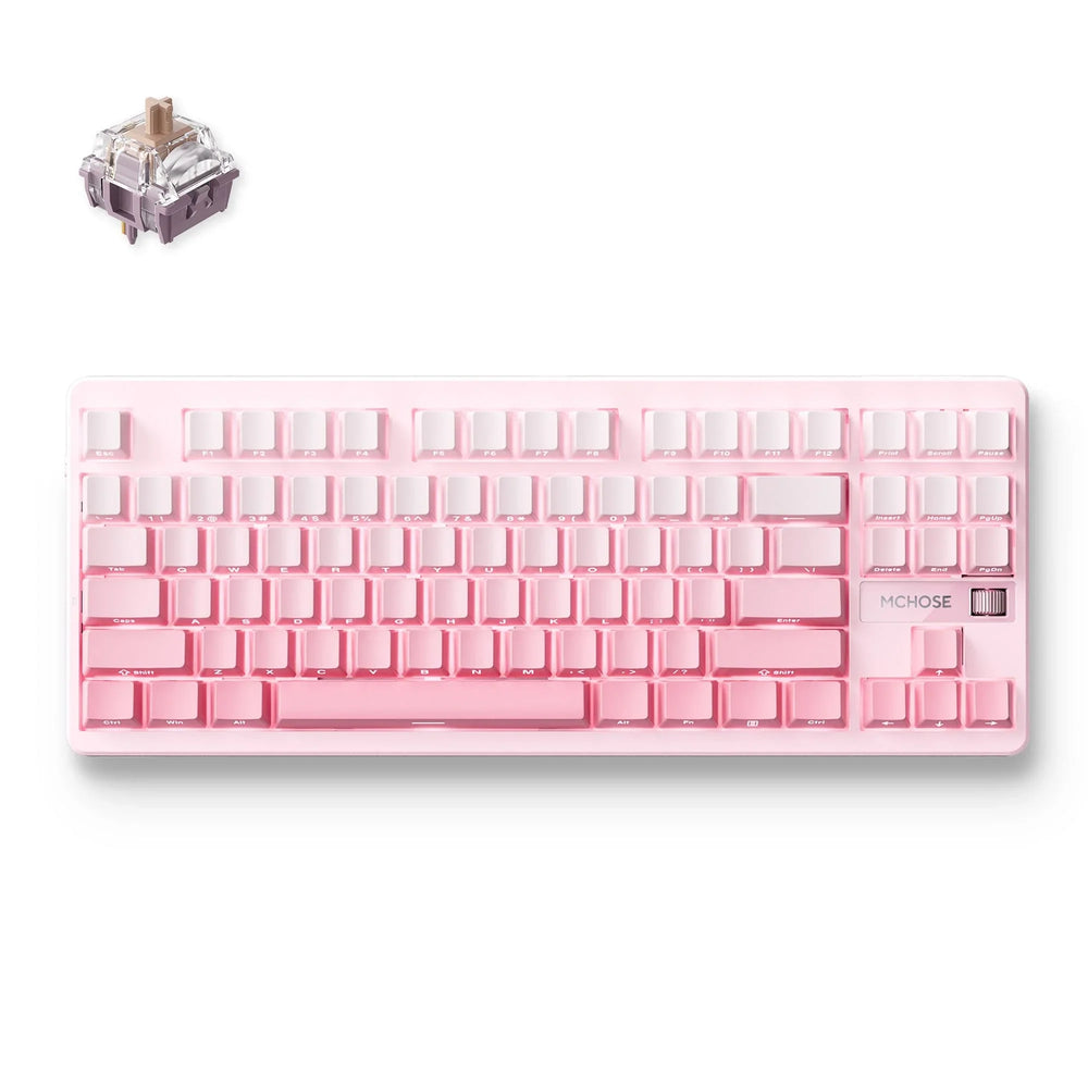 MCHOSE G87 Wireless Gasket Mount Custom Mechanical Keyboard